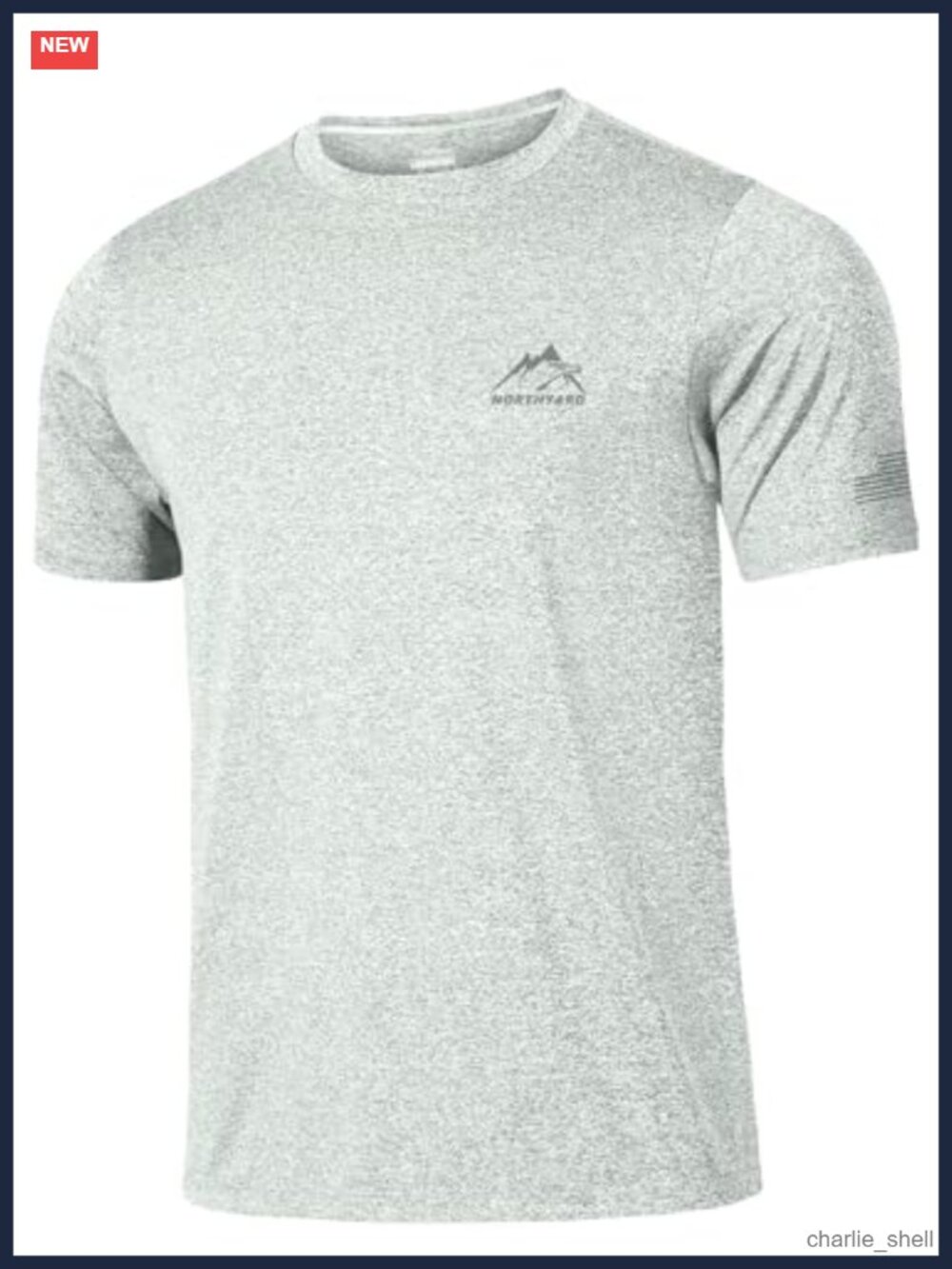 Men's Quick Dry Short Sleeve Workout Running Gym Athletic T-Shirt